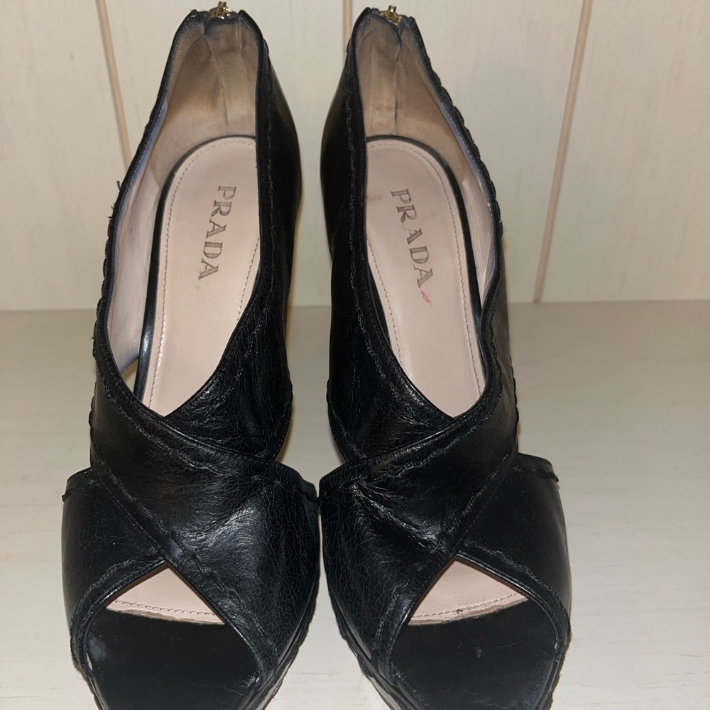 Prada Black Women's Heels